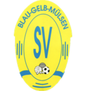 Vereinswappen - SV Blau-Gelb Mülsen